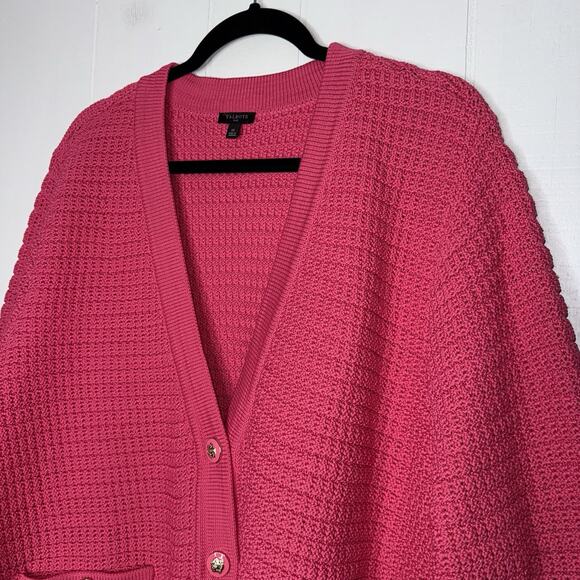 Talbots Women’s Kate Cardigan Pretty Pink Size 3X - Picture 4 of 7